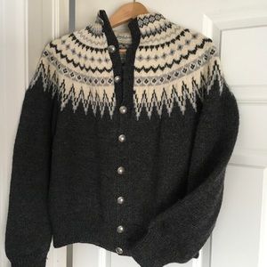 Hand Made In Norway Wool Sweater